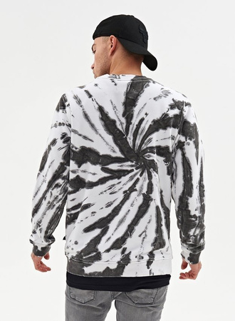 BLUZA Lucky Dice TIE DICE (WHITE/BLACK)