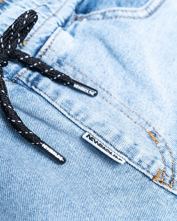 Krótkie spodenki Newbadline Jeans Icon Light Blue