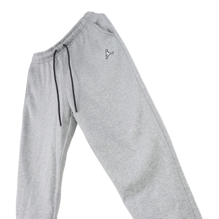Spodnie Dresowe Air Jordan Brooklyn Essential Fleece Szare - DQ7340-091