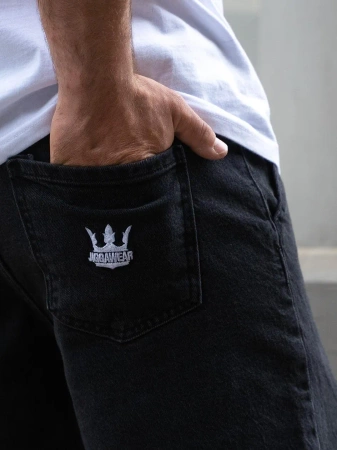 Spodenki Jigga Wear Crown Pocket Sprane Czarne