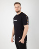T-SHIRT TAPE BLACK Newbadline