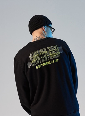 BLUZA Lucky Dice RIDE THE WAVE BACK