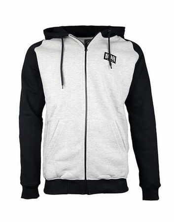 Bluza Kangur Bornew Szara Rozpinana