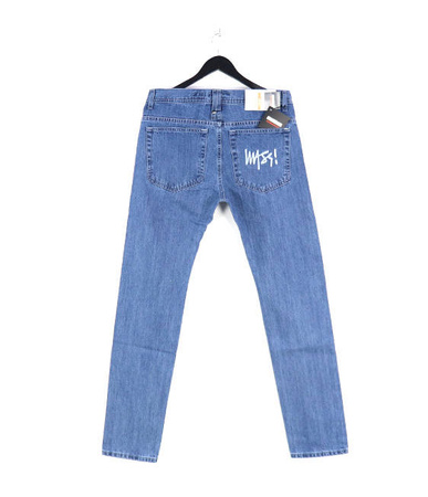 Spodnie Mass DNM Signature Jeans Tapered Fit - jasnoniebieskie