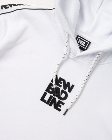 BLUZA Newbadline CLASSIC LAMPAS White