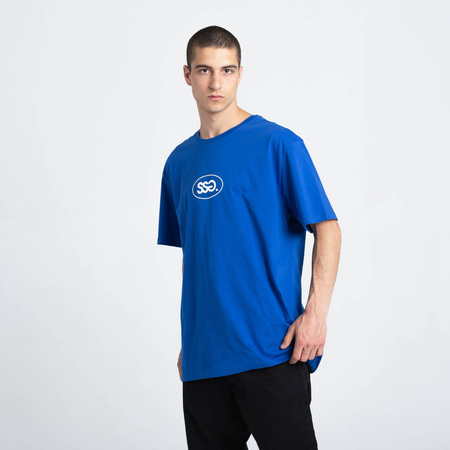 Koszulka SSG OVAL FRAME BASIC LOGO KOBALTOWY