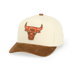 Czapka z daszkiem Mitchell & Ness Chicago Bulls sand brown