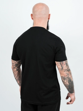 T-shirt Środowisko Miejskie "Baseball Bear" - czarna