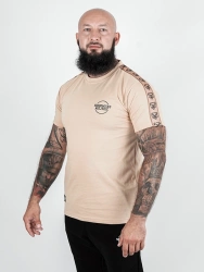 T-shirt Środowisko Miejskie ""Classic Lampas" - beżowa