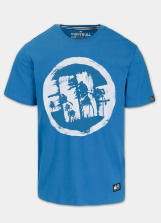 T-shirt Pit Bull LOGO PALMS