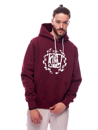 BLUZA DIIL KANGURKA BROKEN SZARY DBL781