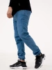 Spodnie Jogger Jigga Wear Crown jeans niebieskie