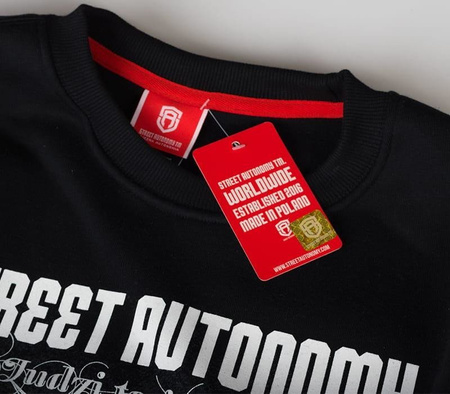 Bluza bez kaptura Street Autonomy Athlete black