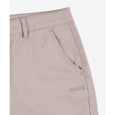 Krótkie spodenki Prosto Chino Gleam Beige