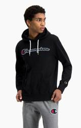 Bluza Champion SATIN STITCH SCRIPT LOGO FLEECE HOODIE