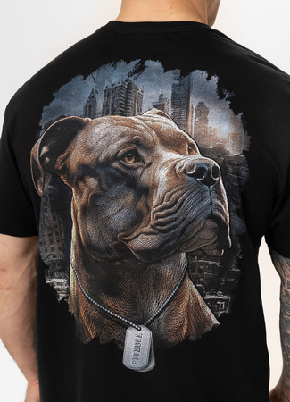T-shirt Pit Bull HERO czarna