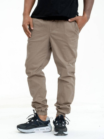 Spodnie Jogger Jigga Wear Crown beżowe