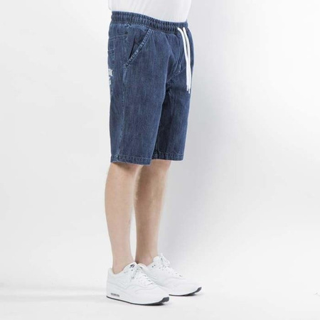 Mass Denim szorty Campus Shorts Jeans straight fit - dark blue