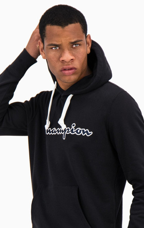 Bluza Champion SATIN STITCH SCRIPT LOGO FLEECE HOODIE