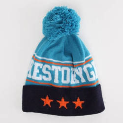 Czapka Zimowa SSG POMPON STAR GRANAT/TURKUS