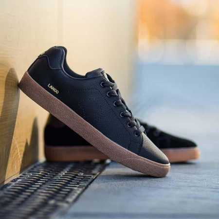 Buty Lando Czarne LDO-101B+OR-1
