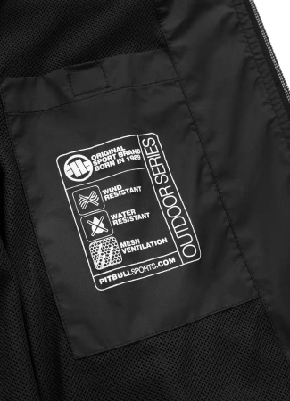 Kurtka Pit Bull Athletic Logo Nylon Jacket Black