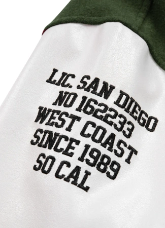 Kurtka Pit Bull Baseball FISHER Ciemno zielona