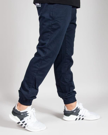 SPODNIE CHINO JOGGER ICON NAVY Newbadline