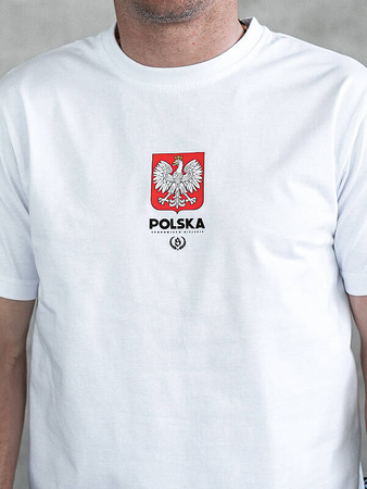 T-shirt Środowisko Miejskie "Polska - Orzeł" - Biała