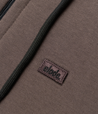 Bluza Elade ZIP HOODIE elade patch brown