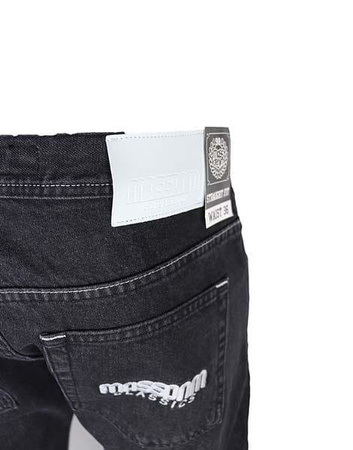Spodnie MASS Classics Jeans Straight Fit - black rinse
