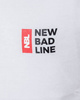 T-SHIRT Newbadline TRIPPLELOGO WHITE