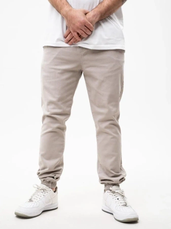 Spodnie Jogger Jigga Wear Crown szary/beż