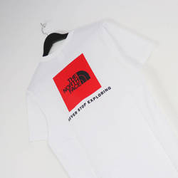 Koszulka The North Face Red Box White