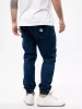 Spodnie Jogger Jigga Wear Crown Jeans Niebieskie 