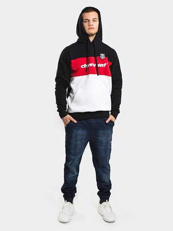 BLUZA Stoprocent Z KAPTUREM BMS REDLINE BLACK