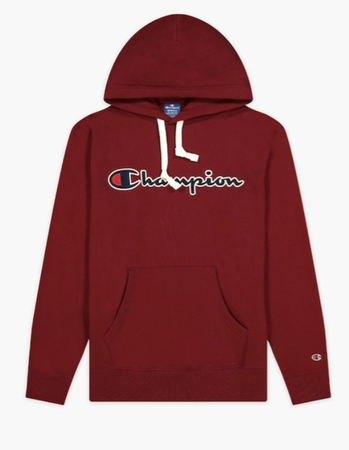 Bluza Champion SATIN STITCH SCRIPT LOGO FLEECE HOODIE