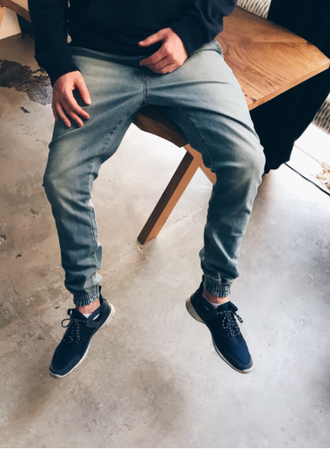 Spodnie Diamante Jogger RM Jeans Paint Light Jeans