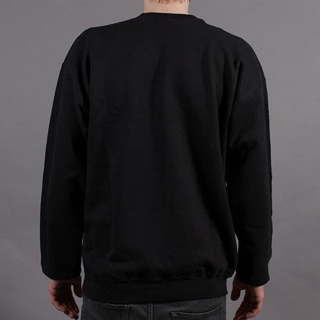 BLUZA THRASHER MAGAZINE LOGO CREWNECK BLACK