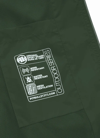 Kurtka Pit Bull Athletic Logo Nylon Zielona