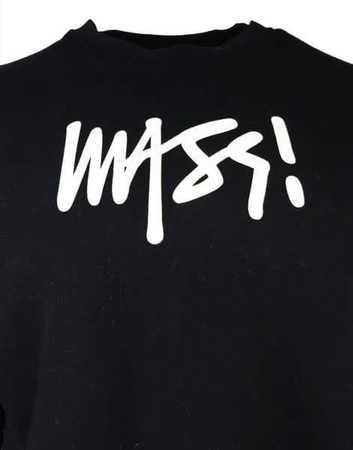 Bluza MASS DNM Sweatshirt Crewneck Signature Medium Logo - black