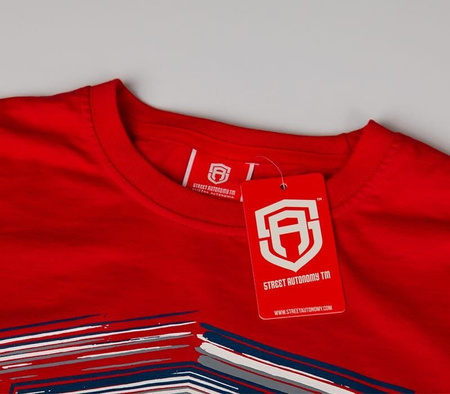 Koszulka Street Autonomy Hypno red (WZNOWIENIE BESTSELLER)