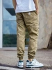 Spodnie Jogger Jigga Wear Beżowe Crown Ripstop Cargo