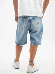 Spodenki Jigga Wear Męskie Niebieskie / Złote Jigga Wear Crown