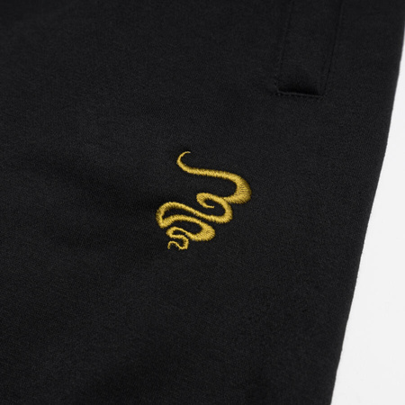 Spodnie Dresowe Grube Lolo Dymek Haft