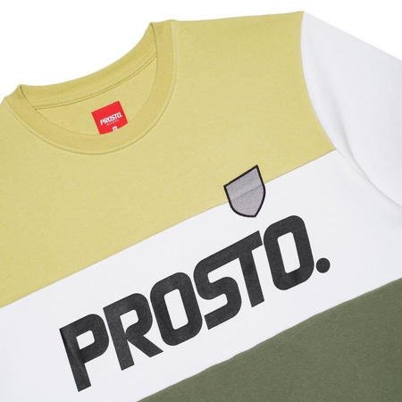 Bluza Prosto CREWNECK LAY OLIVE/LIGHT GREEN