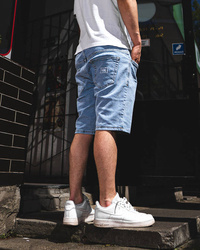 Krótkie spodenki  Newbadline Jeans Icon Light Blue