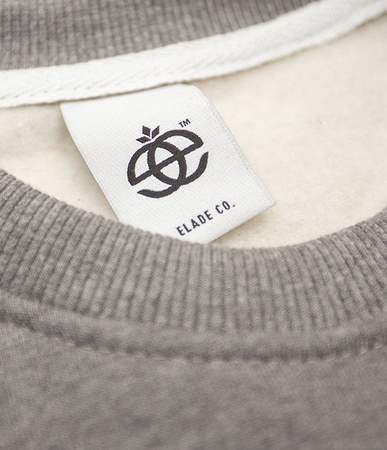 Bluza Elade CREWNECK BOX LOGO GREY