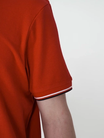 T-shirt Polo Środowisko Miejskie "Laur" - Czerwona