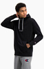 Bluza Champion HALF ZIP-UP OVERSIZED SCRIPT LOGO PRINT HOODIE